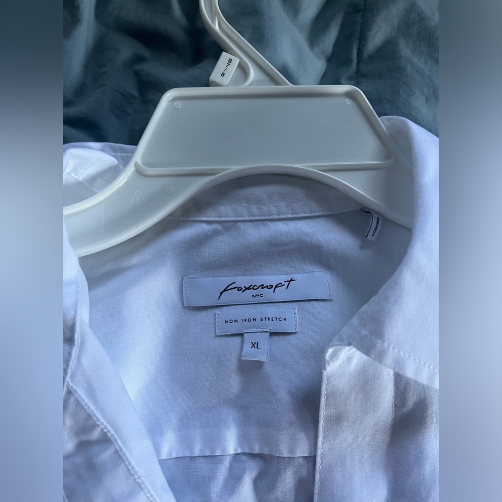 foxcropt white button up